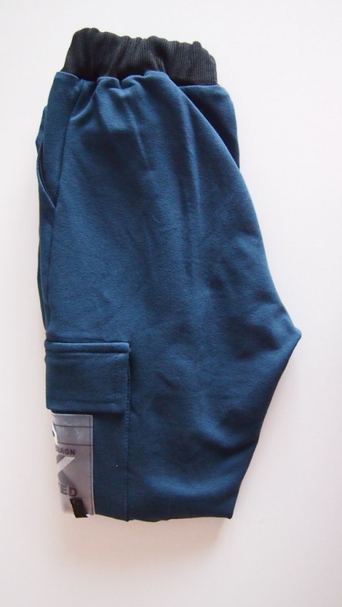 SPODNIE NIKODEM R.122-146 SALE 140 morski SPODNIE NIKODEM R.122-146 SALE 140 morski