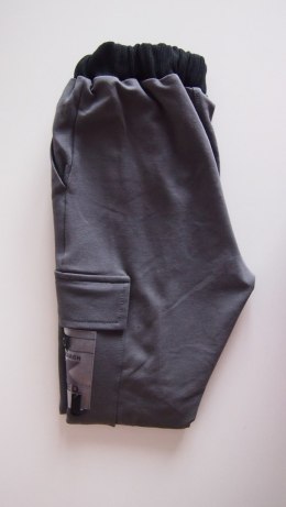 SPODNIE NIKODEM R.122-146 SALE 140 szary