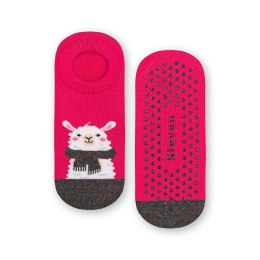 STOPKI DZIECIĘCE FROTTE ABS 134 32-34 036 różowy/owca
