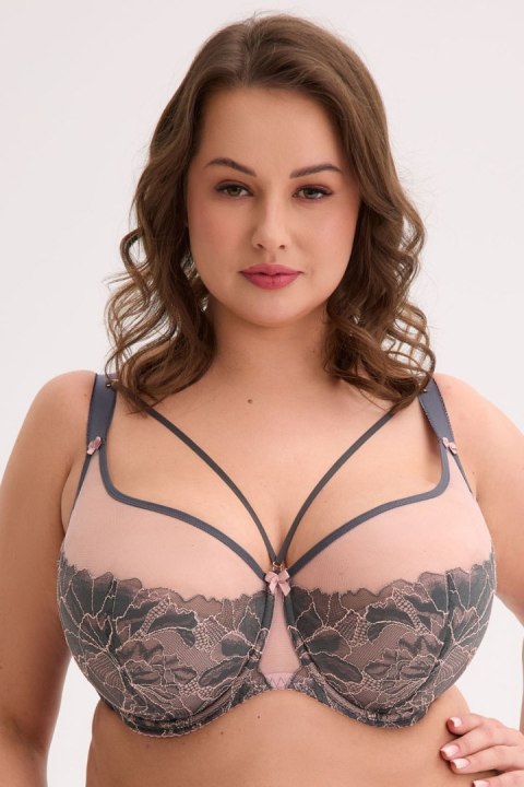 BIUSTONOSZ SEMI-SOFT PRIYA MAXI BSM 1318 GRAFITOWO-RÓŻOWY 95F grafitowo-różowy BIUSTONOSZ SEMI-SOFT PRIYA MAXI BSM 1318 GRAFITOWO-RÓŻOWY 95F grafitowo-różowy