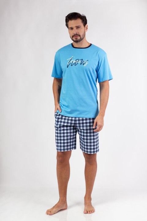 Piżama 478 Kolor(turkusowy) Rozmiar(XL) Piżama 478 Kolor(turkusowy) Rozmiar(XL)