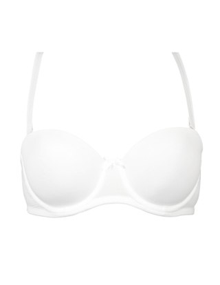 BIUSTONOSZ RAFF 23446 BARDOTKA 75F biały