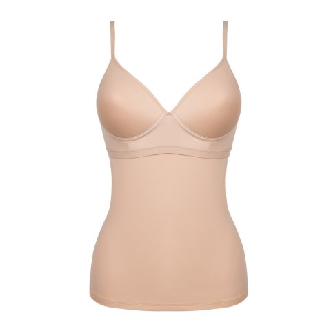 SIMPLE CAMI TOP BRA M beżowy SIMPLE CAMI TOP BRA M beżowy