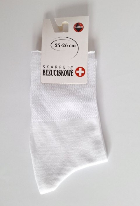 SKARPETY BEZUCISKOWE 39-41 biały