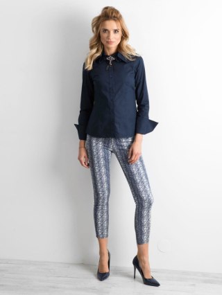 Spodnie jeans NM-DE-SP-17632.30P ciemny niebieski S