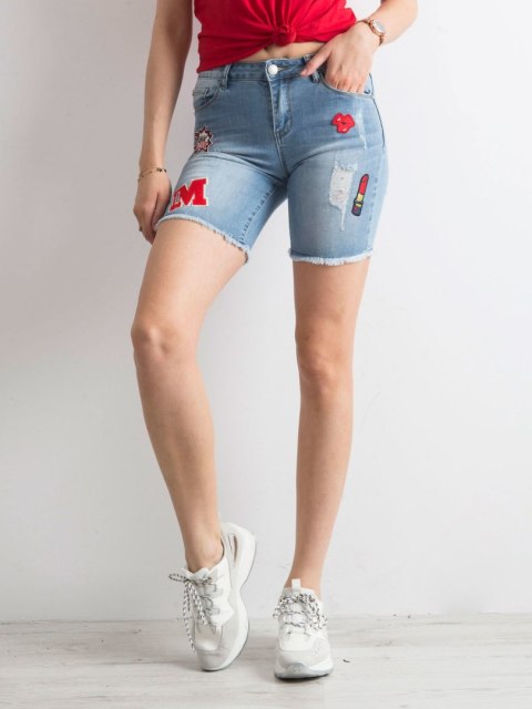 Szorty JMP-SN-Q497.93 niebieski 36 Szorty JMP-SN-Q497.93 niebieski 36