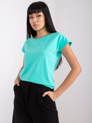 T-shirt RV-BZ-4622.37 turkusowy M
