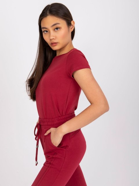 T-shirt RV-TS-4623.42 bordowy XL T-shirt RV-TS-4623.42 bordowy XL