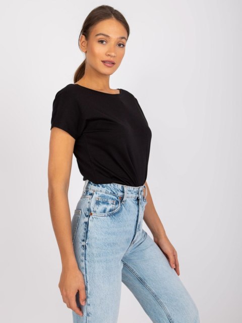 T-shirt RV-TS-4662.26P czarny S T-shirt RV-TS-4662.26P czarny S