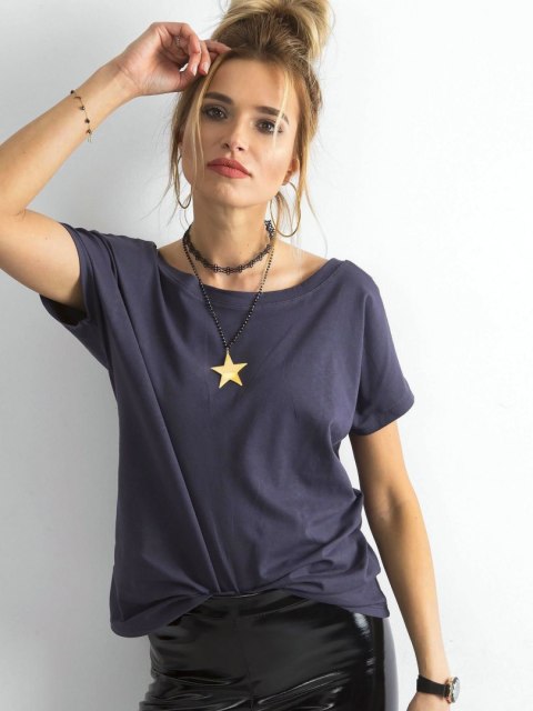 T-shirt RV-TS-4662.36P grafitowy XS T-shirt RV-TS-4662.36P grafitowy XS