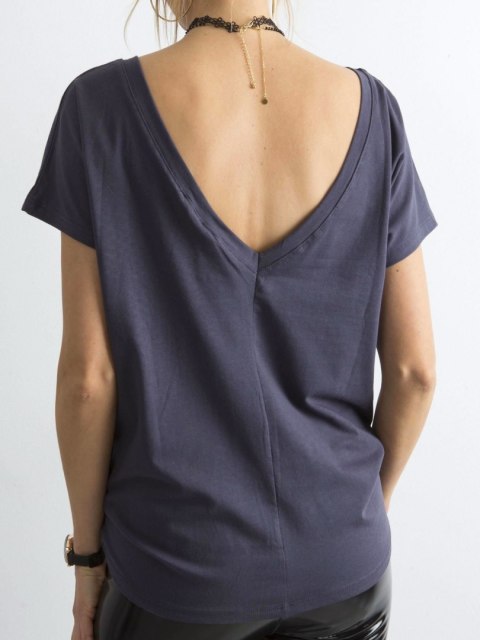 T-shirt RV-TS-4662.36P grafitowy XS T-shirt RV-TS-4662.36P grafitowy XS