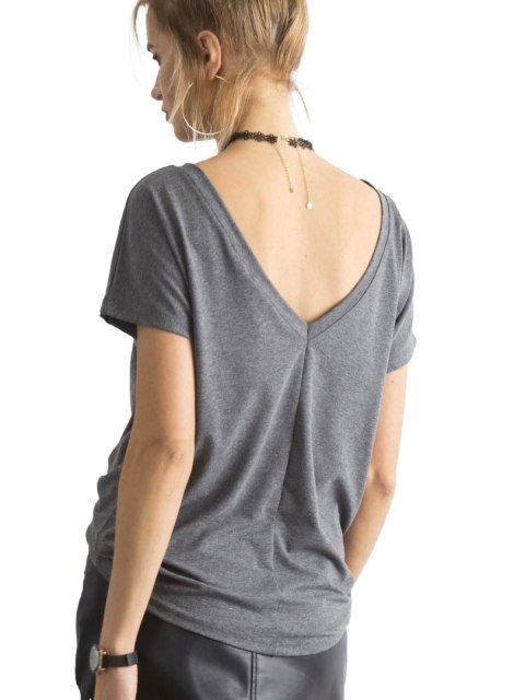 T-shirt RV-TS-4662.37P ciemny szary L T-shirt RV-TS-4662.37P ciemny szary L