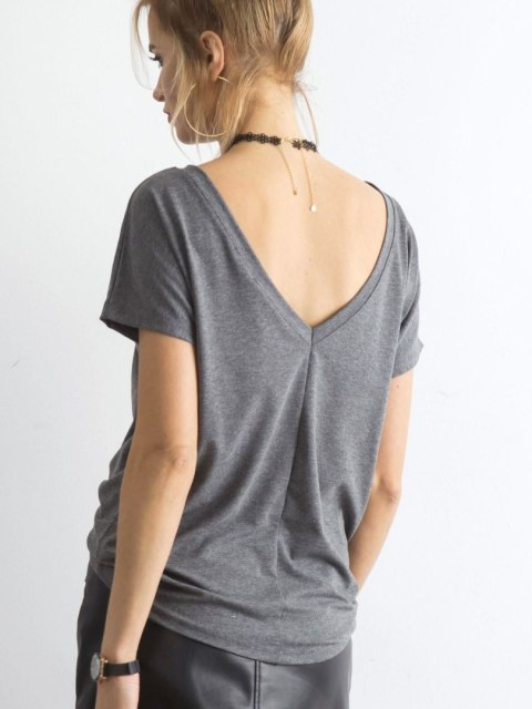 T-shirt RV-TS-4662.37P ciemny szary L T-shirt RV-TS-4662.37P ciemny szary L