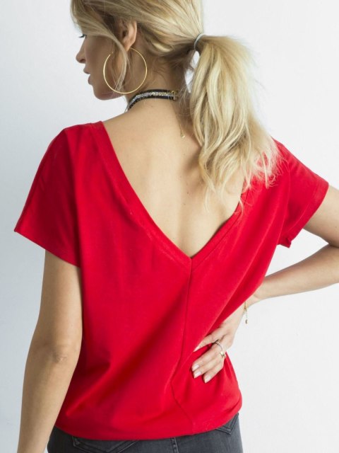 T-shirt RV-TS-4662.38P czerwony L T-shirt RV-TS-4662.38P czerwony L