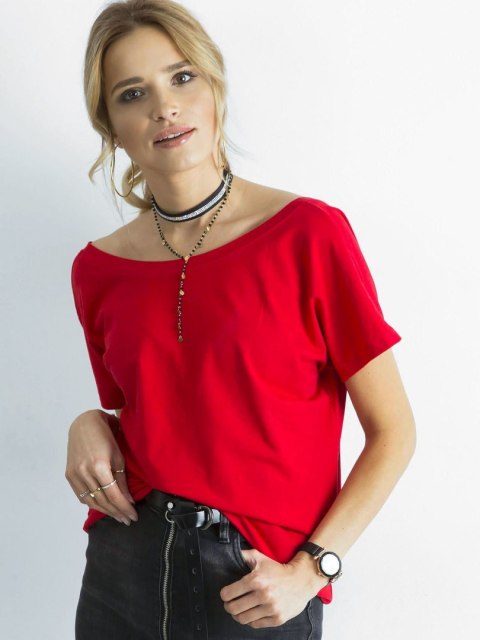 T-shirt RV-TS-4662.38P czerwony M T-shirt RV-TS-4662.38P czerwony M