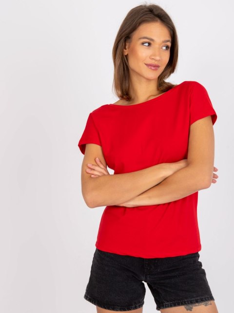 T-shirt RV-TS-4662.38P czerwony M T-shirt RV-TS-4662.38P czerwony M