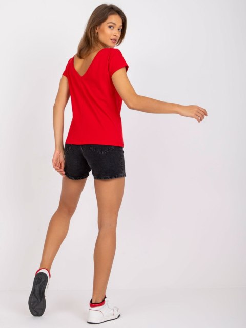 T-shirt RV-TS-4662.38P czerwony XS T-shirt RV-TS-4662.38P czerwony XS