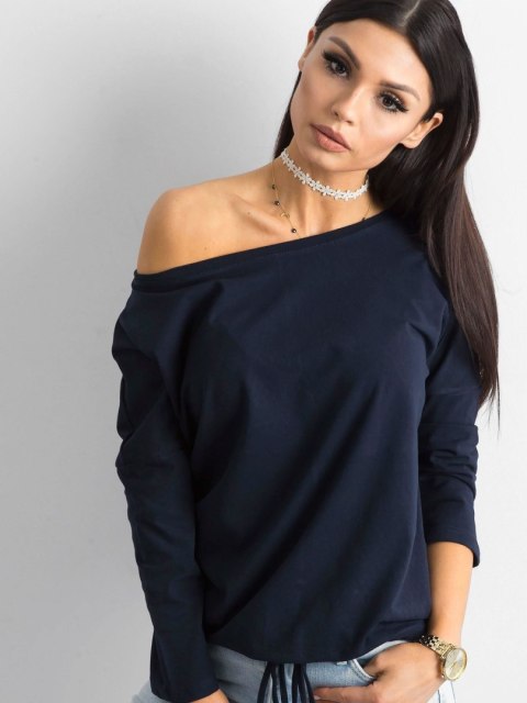 Bluzka RV-BZ-4691.37P granatowy M Bluzka RV-BZ-4691.37P granatowy M