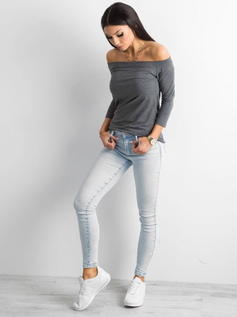 Bluzka RV-BZ-4692.99 ciemny szary L Bluzka RV-BZ-4692.99 ciemny szary L