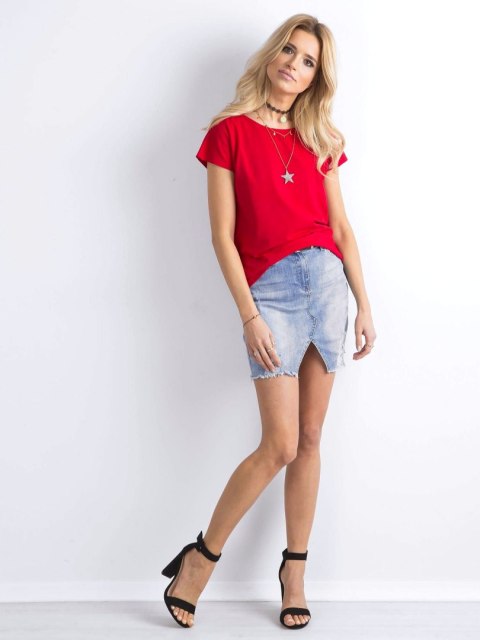 T-shirt RV-BZ-4622.20 czerwony L T-shirt RV-BZ-4622.20 czerwony L