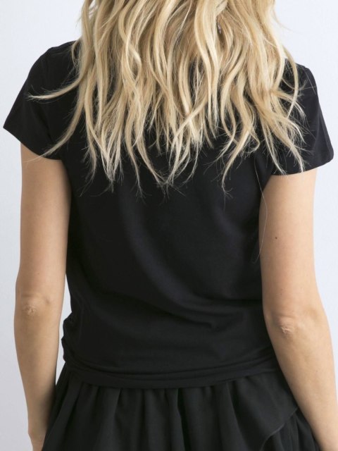 T-shirt RV-TS-4623.32 czarny S T-shirt RV-TS-4623.32 czarny S