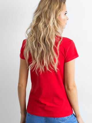 T-shirt RV-TS-4623.86 czerwony XS