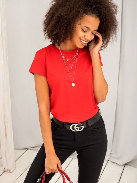 T-shirt RV-TS-4623.86 czerwony XS T-shirt RV-TS-4623.86 czerwony XS