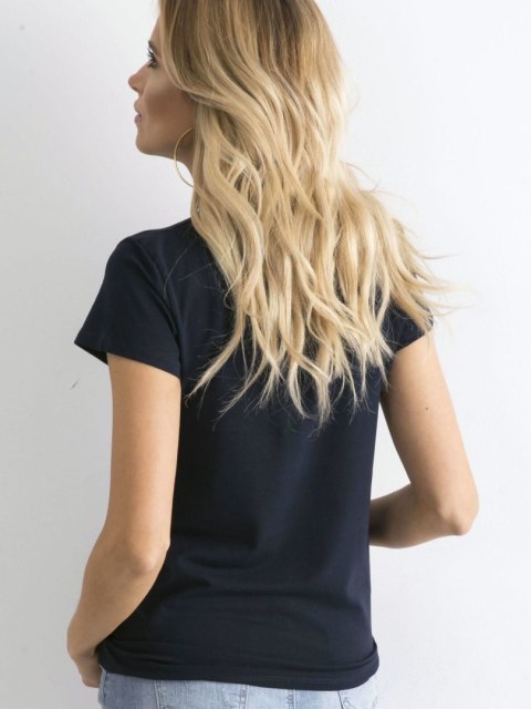 T-shirt RV-TS-4623.93 granatowy M T-shirt RV-TS-4623.93 granatowy M
