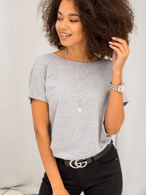 T-shirt RV-TS-4662.39P szary L T-shirt RV-TS-4662.39P szary L