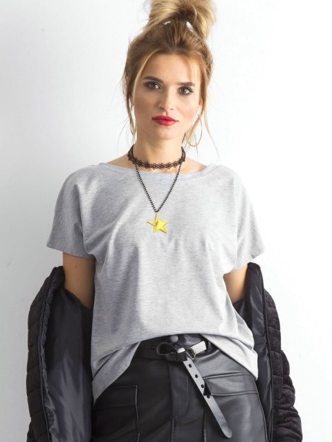 T-shirt RV-TS-4662.39P szary M T-shirt RV-TS-4662.39P szary M