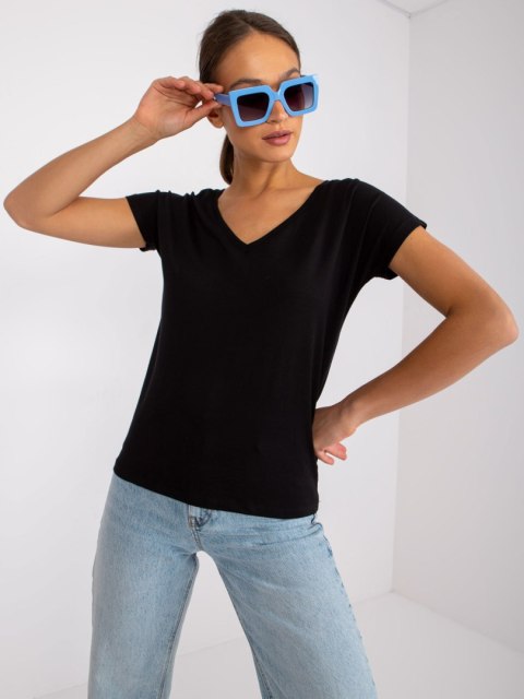 T-shirt RV-TS-4832.12P czarny M T-shirt RV-TS-4832.12P czarny M