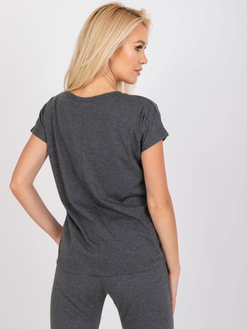 T-shirt RV-TS-4832.28P ciemny szary L T-shirt RV-TS-4832.28P ciemny szary L