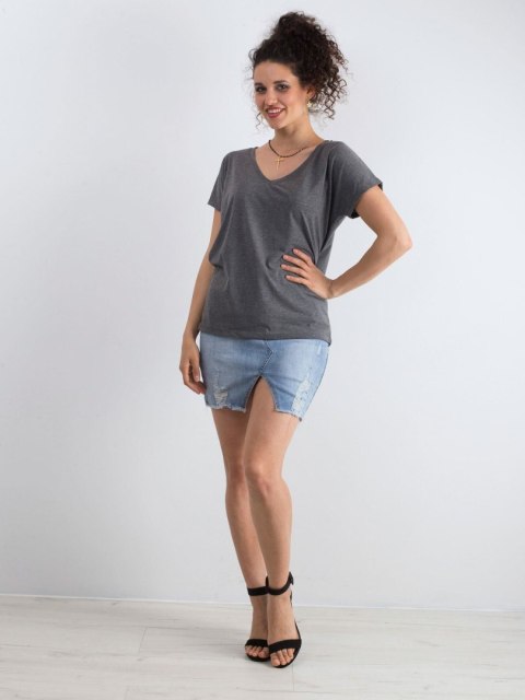 T-shirt RV-TS-4832.28P ciemny szary M T-shirt RV-TS-4832.28P ciemny szary M