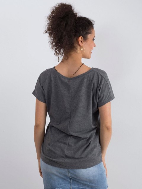T-shirt RV-TS-4832.28P ciemny szary M T-shirt RV-TS-4832.28P ciemny szary M