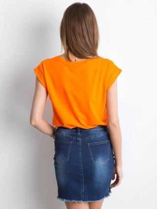 T-shirt RV-TS-4833.94P pomarańczowy S