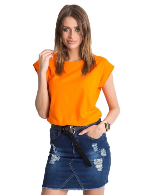 T-shirt RV-TS-4833.94P pomarańczowy S T-shirt RV-TS-4833.94P pomarańczowy S