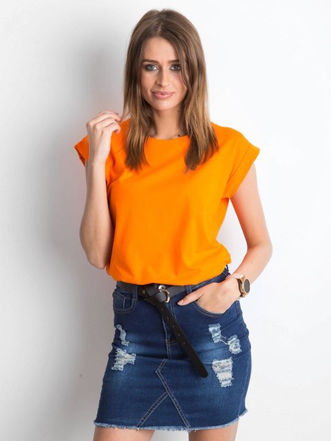 T-shirt RV-TS-4833.94P pomarańczowy S T-shirt RV-TS-4833.94P pomarańczowy S
