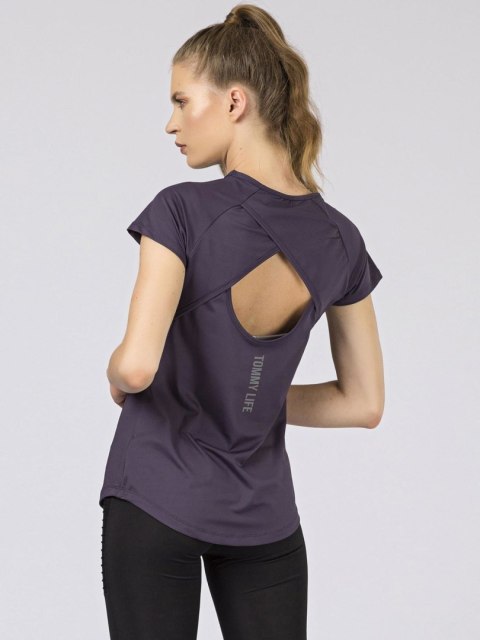 T-shirt 298-TS-TL-97101.03X ciemny fioletowy M T-shirt 298-TS-TL-97101.03X ciemny fioletowy M