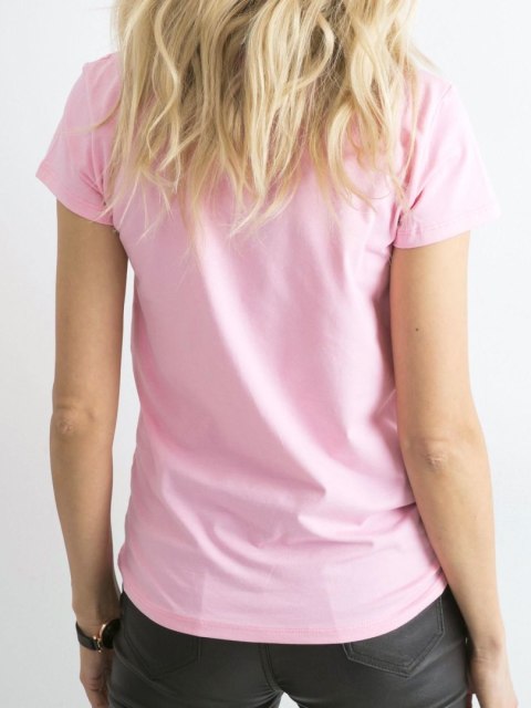 T-shirt RV-TS-4623.60 różowy XL T-shirt RV-TS-4623.60 różowy XL