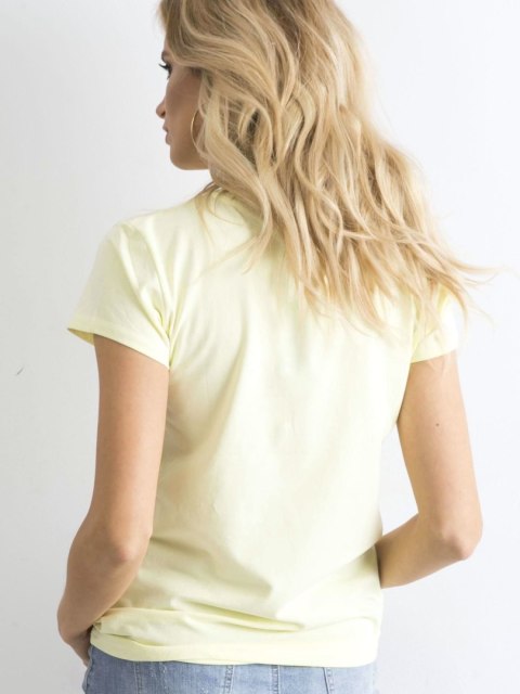 T-shirt RV-TS-4623.93 jasny żółty XL T-shirt RV-TS-4623.93 jasny żółty XL