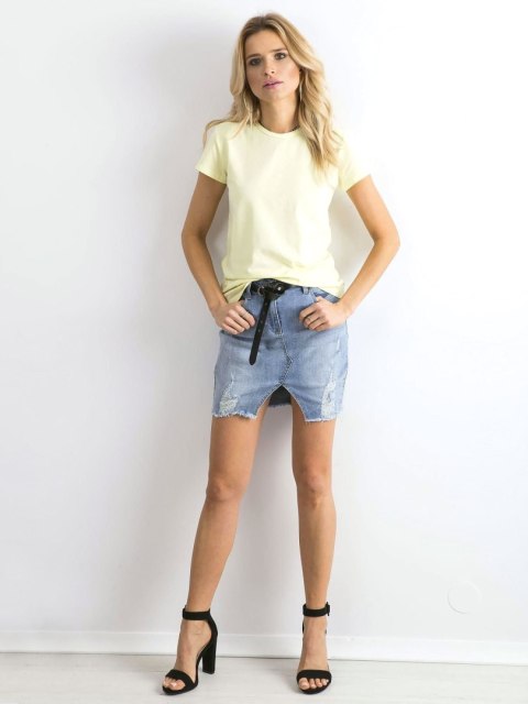 T-shirt RV-TS-4623.93 jasny żółty XL T-shirt RV-TS-4623.93 jasny żółty XL