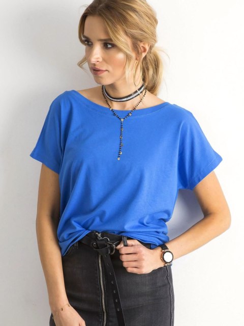 T-shirt RV-TS-4662.35P ciemny niebieski L T-shirt RV-TS-4662.35P ciemny niebieski L