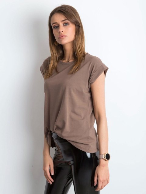 T-shirt RV-TS-4833.69P brązowy XS T-shirt RV-TS-4833.69P brązowy XS