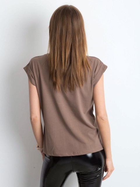 T-shirt RV-TS-4833.69P brązowy XS T-shirt RV-TS-4833.69P brązowy XS