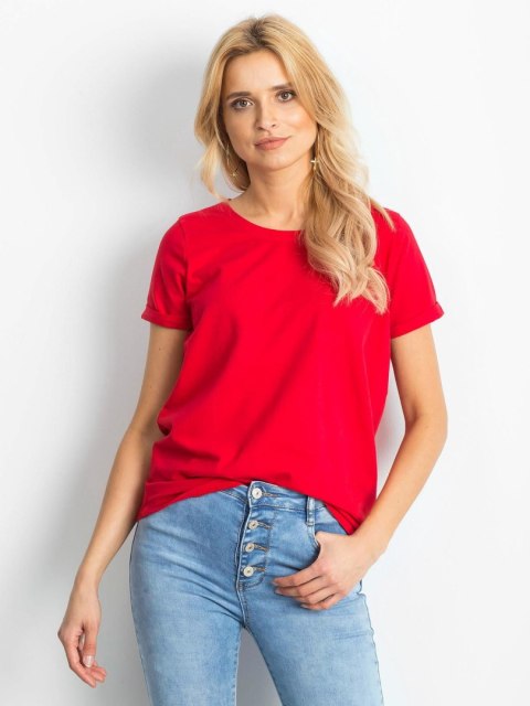 T-shirt RV-TS-4838.68P czerwony XS T-shirt RV-TS-4838.68P czerwony XS