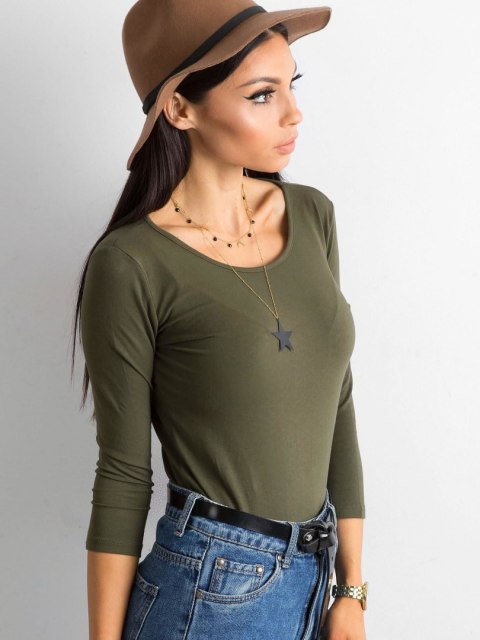 Bluzka RV-BZ-4690.37 khaki M Bluzka RV-BZ-4690.37 khaki M
