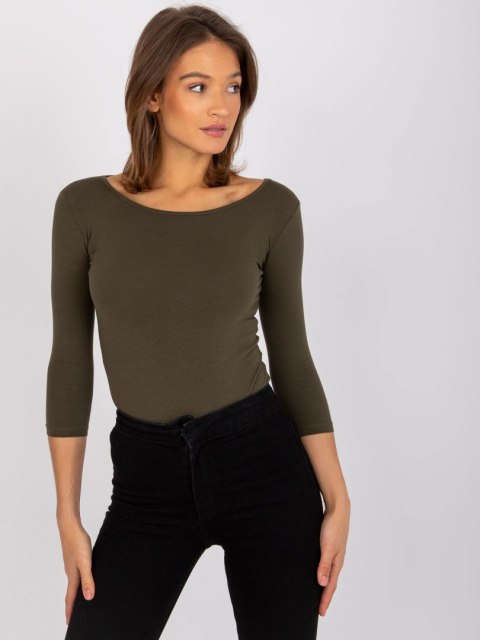 Bluzka RV-BZ-4690.37 khaki S Bluzka RV-BZ-4690.37 khaki S