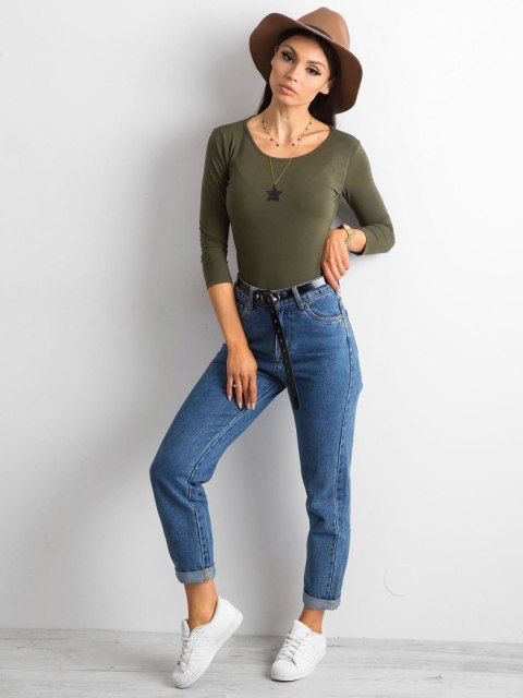 Bluzka RV-BZ-4690.37 khaki S Bluzka RV-BZ-4690.37 khaki S