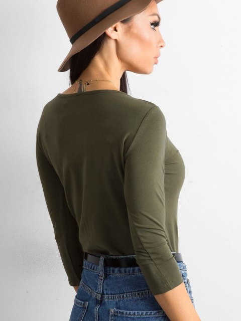 Bluzka RV-BZ-4690.37 khaki S Bluzka RV-BZ-4690.37 khaki S