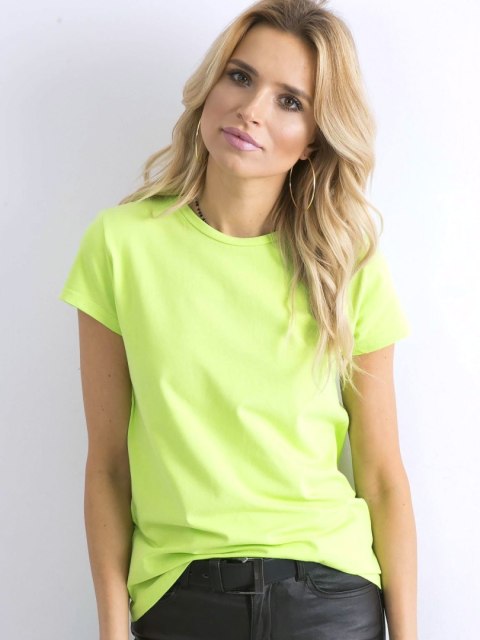 T-shirt RV-TS-4623.84 fluo zielony S T-shirt RV-TS-4623.84 fluo zielony S
